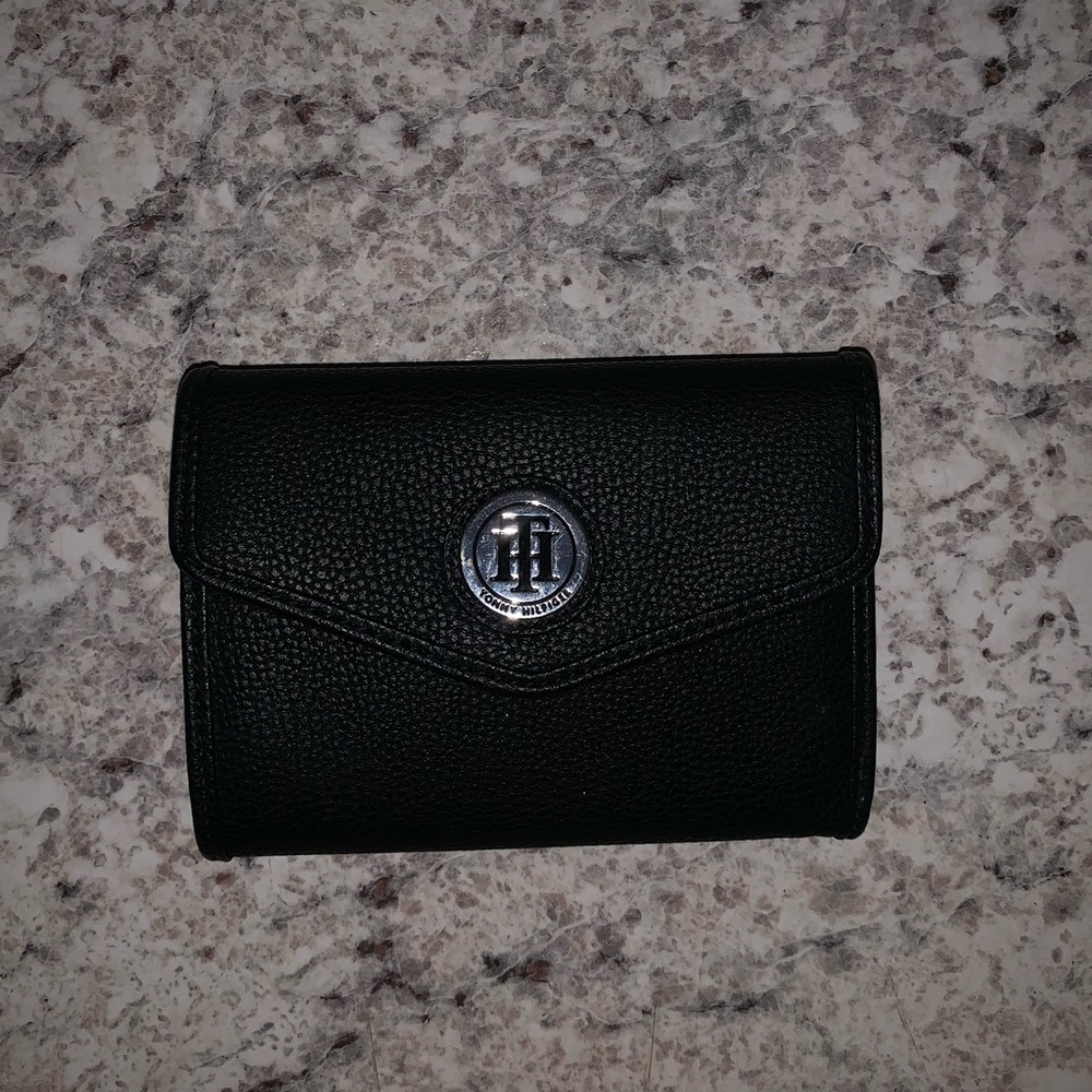 Tommy Hilfiger Black Leather Wallet